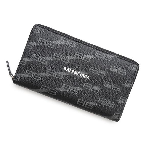 Balenciaga Continental Cash Wallet Black - Picture 1 of 8